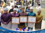 HARI JADI KE-24 KEPRI, KAPOLDA DAN JAJARAN POLDA KEPRI RAIH PENGHARGAAN