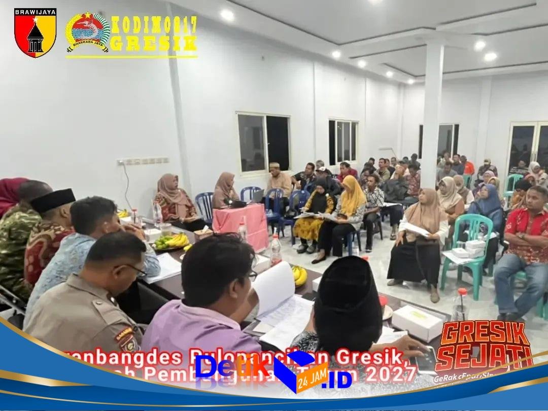 Babinsa Hadiri Musrenbangdes Pulopancikan, Dorong Pembangunan Berbasis Aspirasi Masyarakat